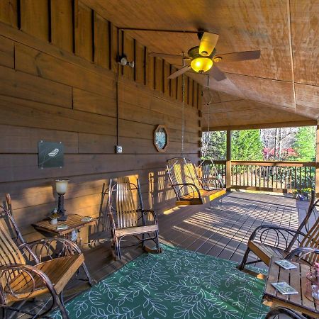Cozy Nest Gatlinburg Cabin With Porch And Jacuzzi! Villa Eksteriør bilde